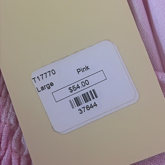 Entro Barbie style crop top with tie and open back NWT - Picture 2 of 7